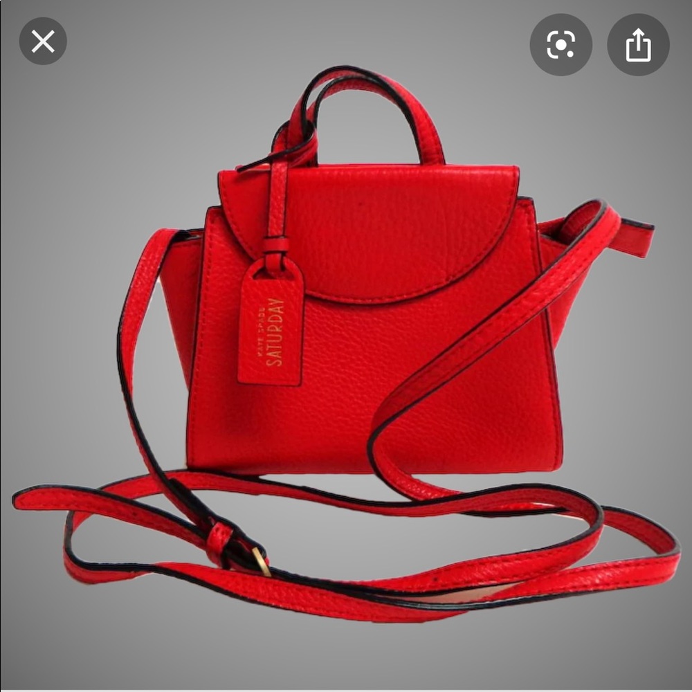 Red Saturday Kate Spade mini purse